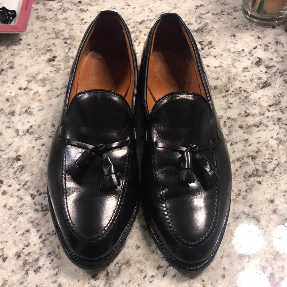 Allen Edmonds Black Grayson Tassel Sz 11